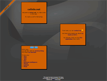 Tablet Screenshot of celinio.net